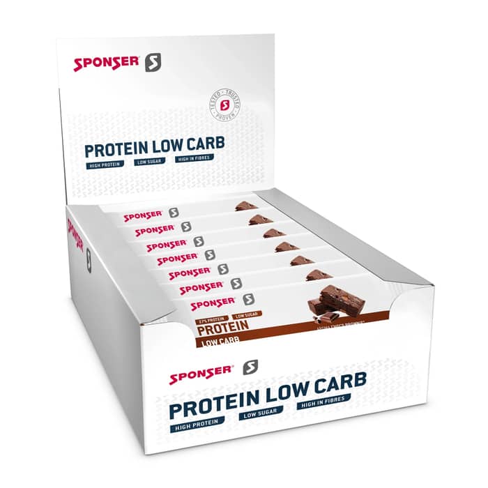 Sponser Protein Low Carb Eiweißriegel Box (25 x 50 g)