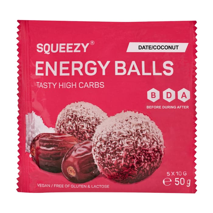 Squeezy Energy Balls Energiebällchen 50 g Dattel-Kokosnuss