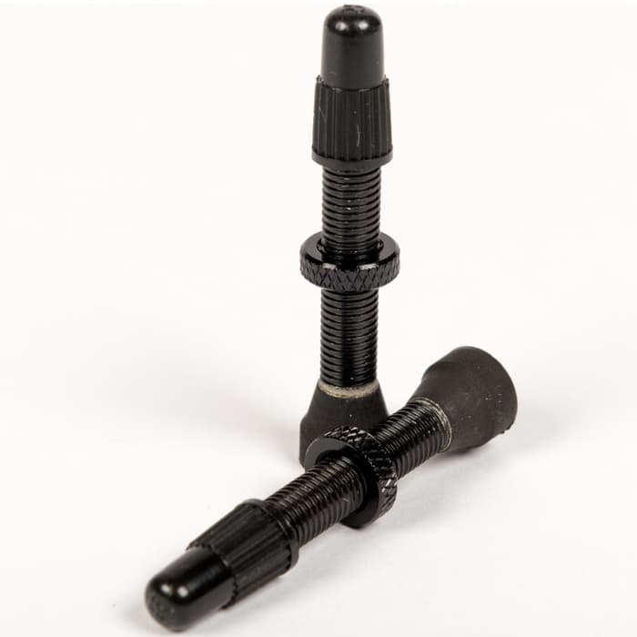 Universal Valve Tubeless-Ventil Aluminium schwarz