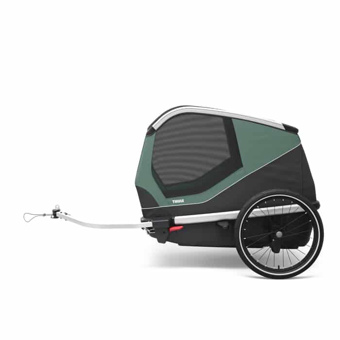Thule Bexey L Fahrradanhänger Hund grün