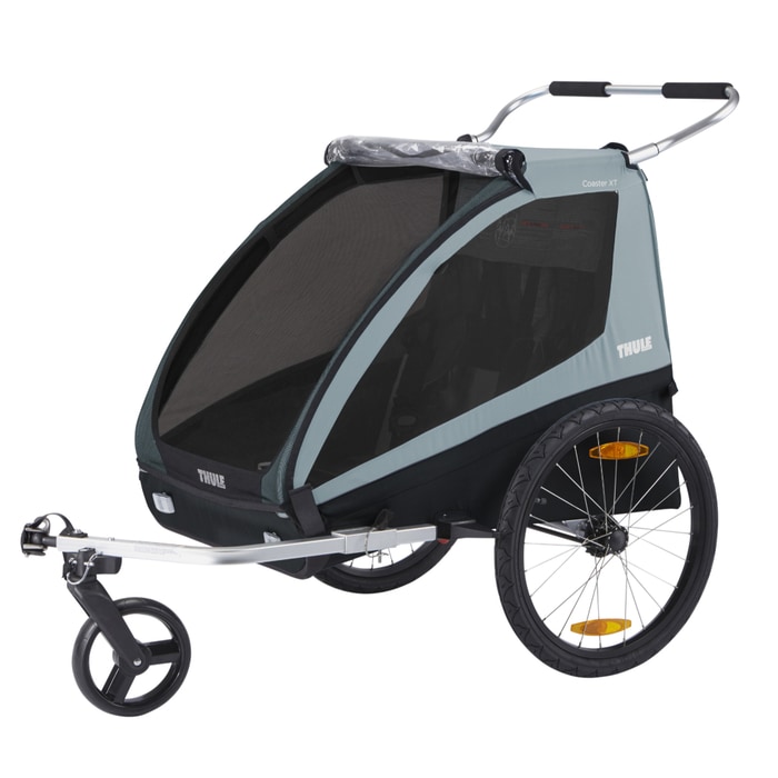 Thule Coaster XT Fahrradanhänger Kinder blau