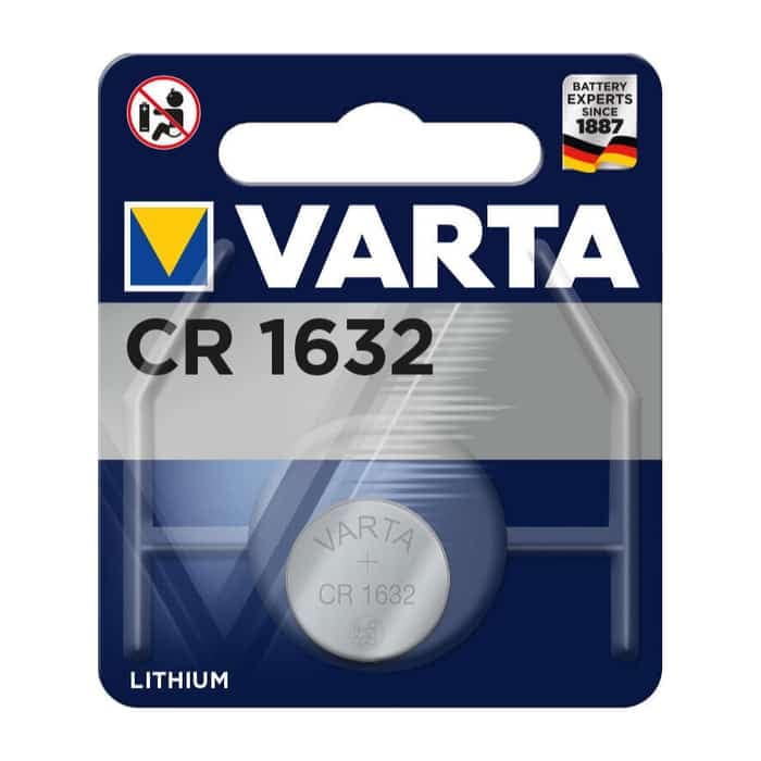 Varta CR 1632 Knopfzellen Batterie