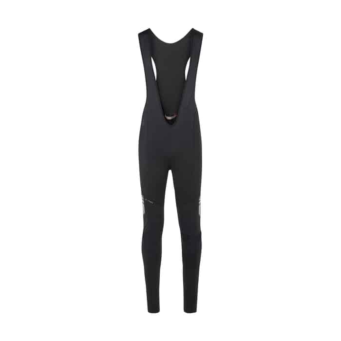Vaude Matera Warm Bib Tights II Radhose lang Herren schwarz | XL