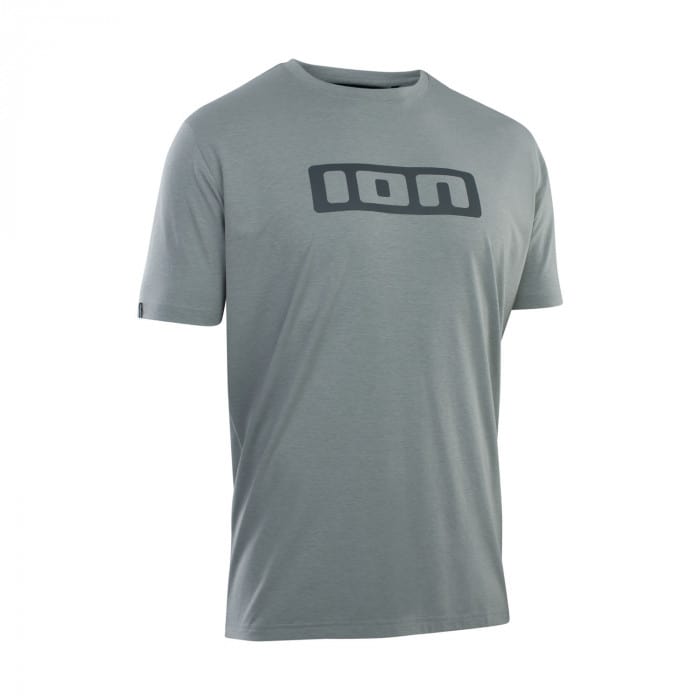 ION Logo SS Rad Shirt kurzarm Herren tidal green, Größe S