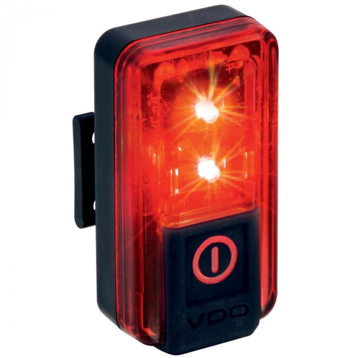 VDO Eco Light Red Plus Fahrrad-Rücklicht mit Bremslichtfunktion