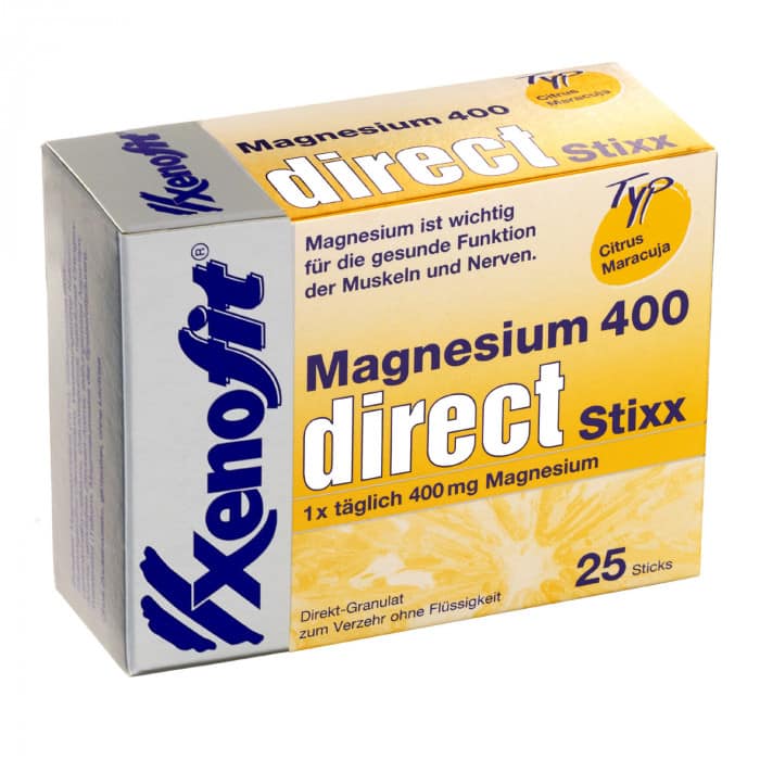 Xenofit Magnesium 400 direct Stixx Pulver (25 x 2,5 g)