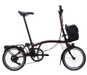 Brompton Electric C-Line H4EL E-Bike Faltrad 16" rot