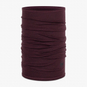 Buff Merino Lightweight Solid Garnet Schlauchschal