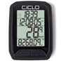 Ciclosport Protos 213 Fahrradcomputer kabellos Schwarz