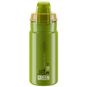 Elite Jet Green Plus Bio-Fahrrad-Trinkflasche (550 ml) Grün