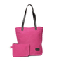 Liix Organic Canvas Fahrradtasche und Zusatztasche Pink