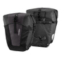 Ortlieb Back-Roller XL Plus Fahrrad-Packtaschen (Paar) Granit - Schwarz