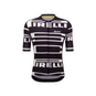 Santini Pirelli Sport Club Radtrikot kurzarm Herren schwarz | L