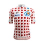 Santini Polka Dot Tour de France Radtrikot kurzarm Herren