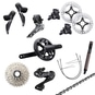 Shimano Ultegra R8150 Di2 Rennrad-Gruppe mit Bremsen