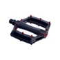 Sixpack Menace Comp MTB-Pedale Schwarz/Rot