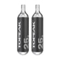 Topeak 25 g CO2-Kartuschen mit Gewinde (2 Stk.)