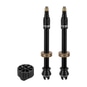 Topeak Turboflow Valve Kit Tubeless Ventil (2 Stk.) 60 mm