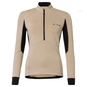 Vaude Kuro Halfzip LS Radtrikot langarm Damen linen | 40