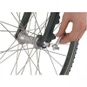 TranzX Sicherheitsschnellspanner-Set 5-Kant silber