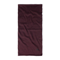 Buff Merino Lightweight Solid Garnet Schlauchschal