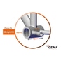 CEMA BBright46 Interlock Innenlager (SRAM GXP)