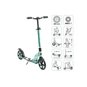 SixDegrees Aluminium Scooter 205 mm mint