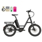 i:SY Skyfly E5 ZR F CX 545 E-Bike Kompaktrad 20" schwarz