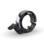 Knog Oi Classic Large Fahrradklingel Schwarz-Silber