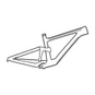 Lizard Skins Frame Wrap Large Rahmenschutzfolie MTB