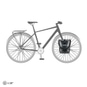 Ortlieb Sport-Roller Fahrrad-Tasche (Paar) Asphalt-Schwarz
