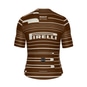 Santini Pirelli Sport Club Radtrikot kurzarm Herren cappuccino | M
