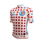 Santini Polka Dot Tour de France Radtrikot kurzarm Herren