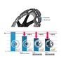 Shimano XTR RT-EM910 E-Bike Bremsscheibe mit Magnet für Speedsensor (Ohne OVP)