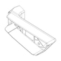 Thule Lamp Frame EF 931/932 Lampenhalter Rechts