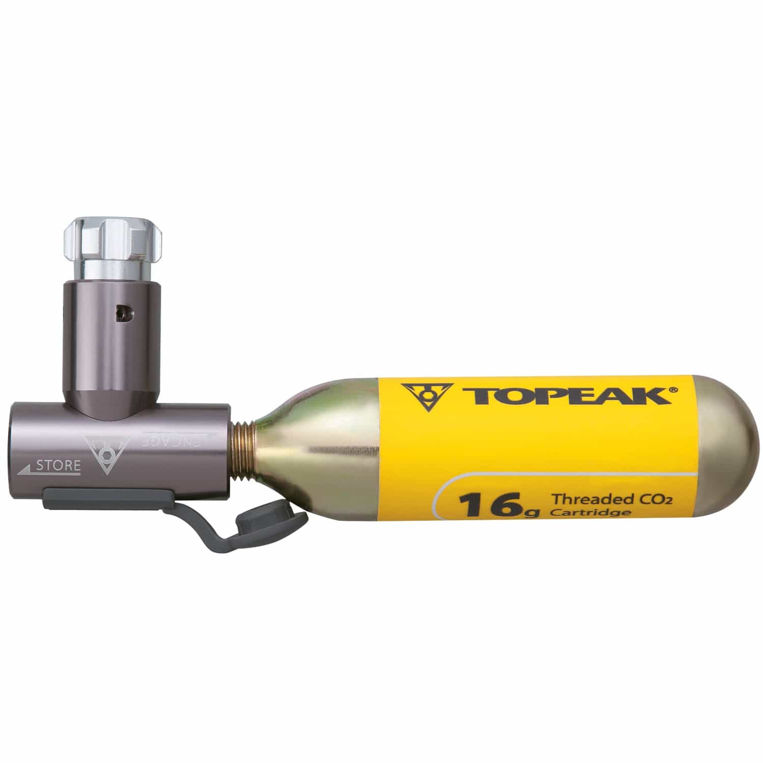 Topeak Pack 16G CO2-Kartusche mit Gewinde (5 Stück Topeak Pack 16G CO2-Kartusche mit Gewinde (5 Stück