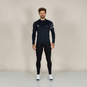 Dynamics Colpi Winter Radtrikot Herren langarm dunkelblau | L
