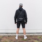 Dynamics Pioggia Regenjacke mit Kapuze Herren schwarz | M