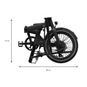 Eovolt Afternoon V2 E-Bike Faltrad 20" schwarz