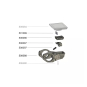 FIT Display Halter Universal Set 35 mm
