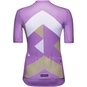 Gore Spirit Signal Radtrikot kurzarm Damen scrub purple white | L