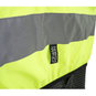 Northwind Raincover Basket Regenhaube für Fahrradkorb gelb