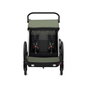 Thule Courier Kinderanhänger grün