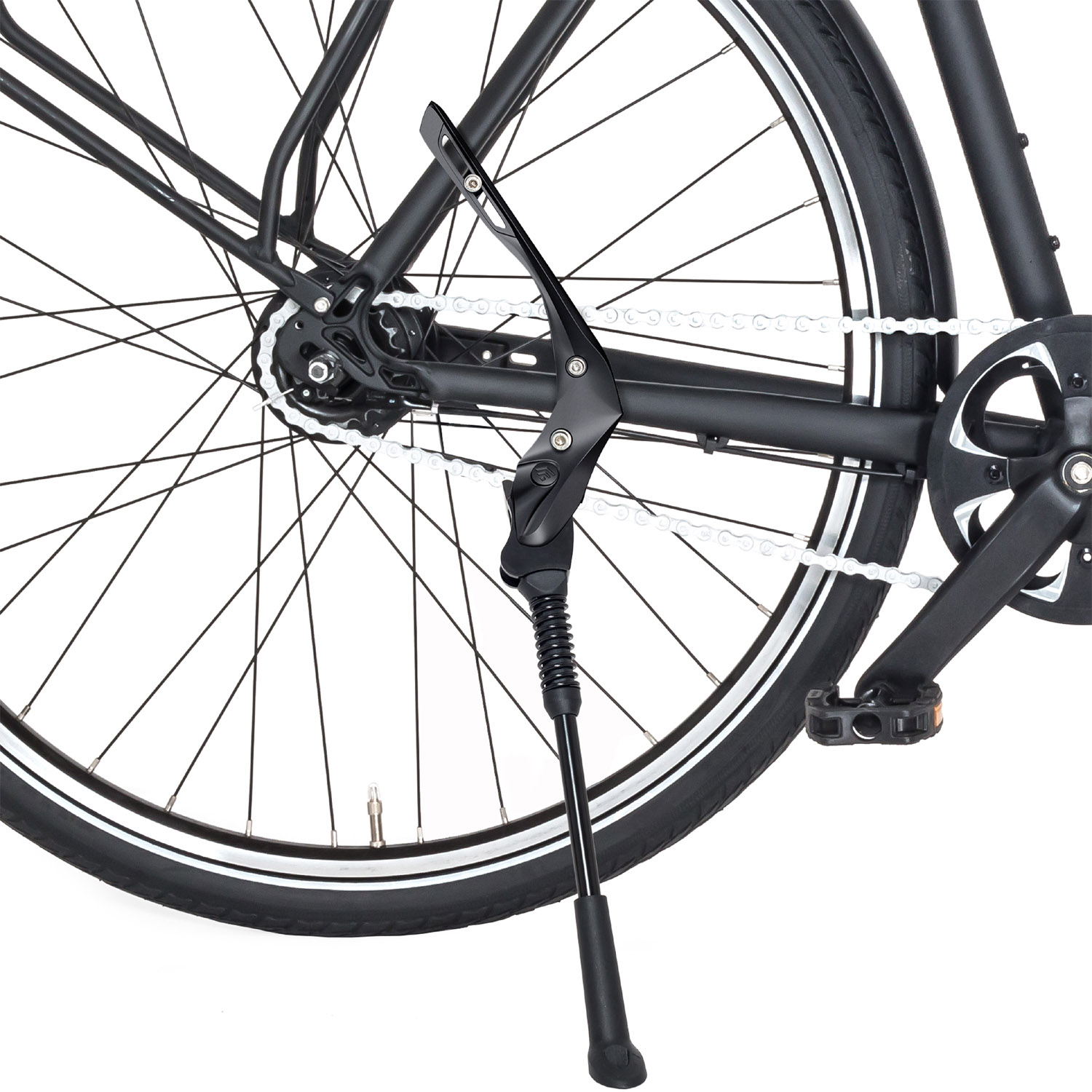 sdg i-beam sattelstütze X-Beam, Micro, Aluminium, MTB Category:Kinder Jugend_Shimano DH T4000 1N  QR access 5mm bolt for Color:BW/Green STRTG MTB Luft Federgabel