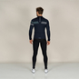 Dynamics Colpi Winter Radtrikot Herren langarm dunkelblau | L