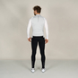 Dynamics Elegant Line Winter Radtrikot langarm grau | M