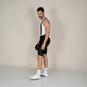 Dynamics Rapido II Trägerhose kurz Herren schwarz | XXL (56)
