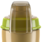 Elite Jet Green Plus Bio-Fahrrad-Trinkflasche (550 ml) Grün