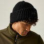 Regatta Connora Fisherman Beanie Mütze Schwarz
