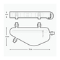 Evoc Multi Frame Pack WP 0,7 Rahmentasche weiß